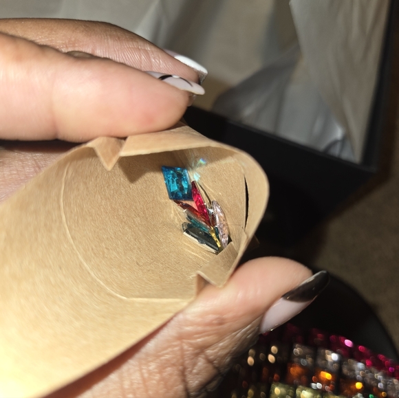 Like New Kurt Geiger Meena Eagle Jewel Slides - Picture 11 of 14